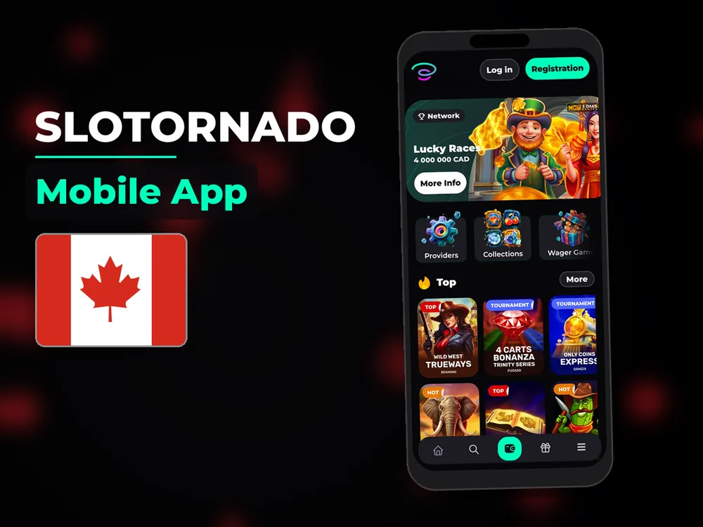 Slotornado - Mobile App