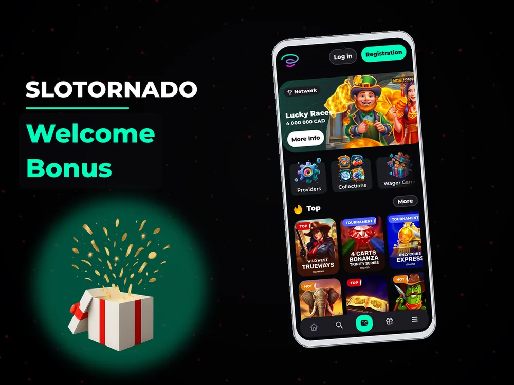 Slotornado - Welcome Bonus