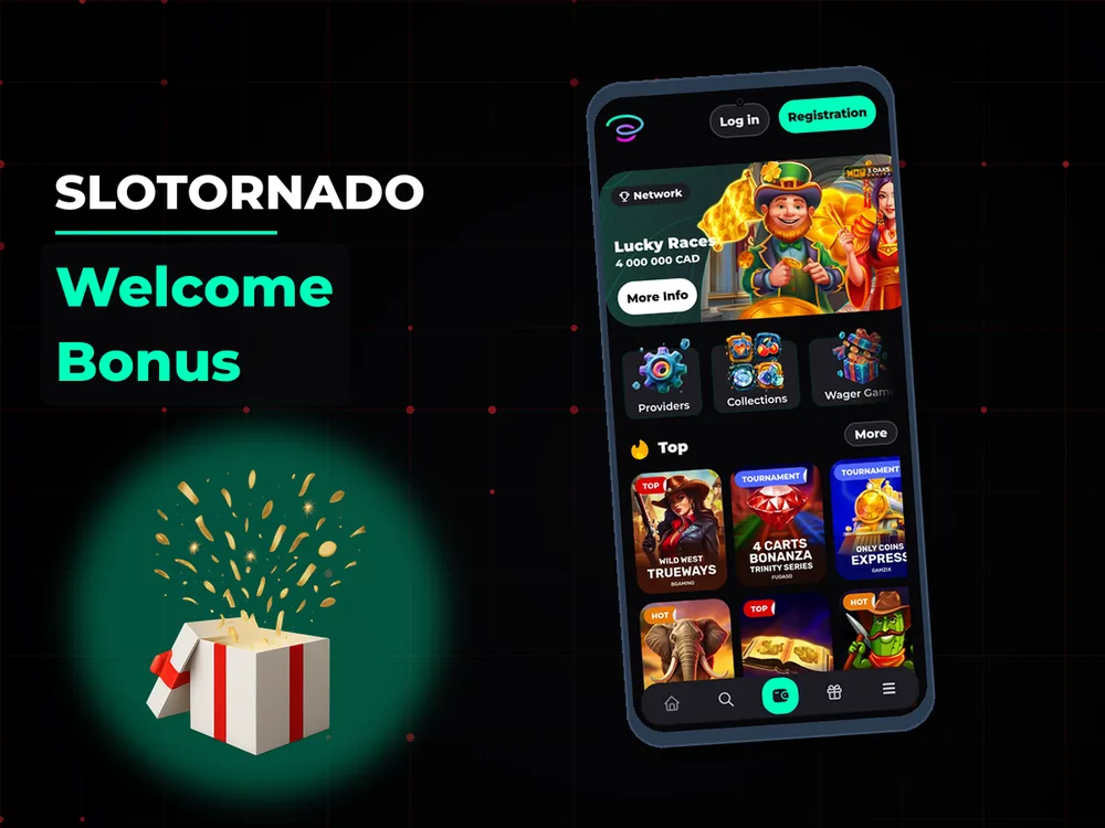 Slotornado - Welcome Bonus