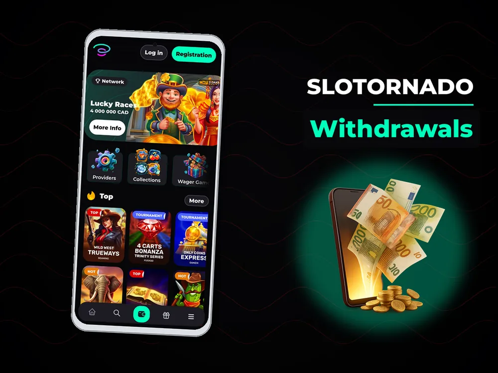Slotornado - Withdrawals